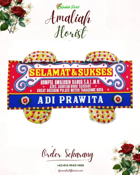 Papan Bunga Ucapan Selamat Kurik